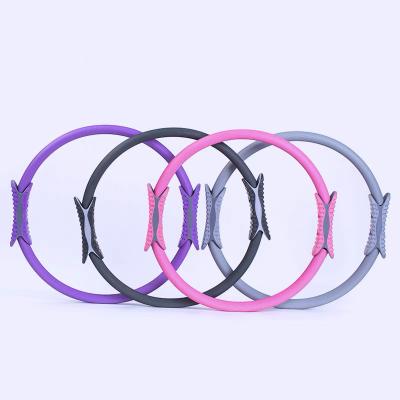 China Hot Sale 38cm Yoga Exercise Circle Pilates Magic Yoga Ring For Women New Design Yoga Stretch Fitness Hot Sale for sale