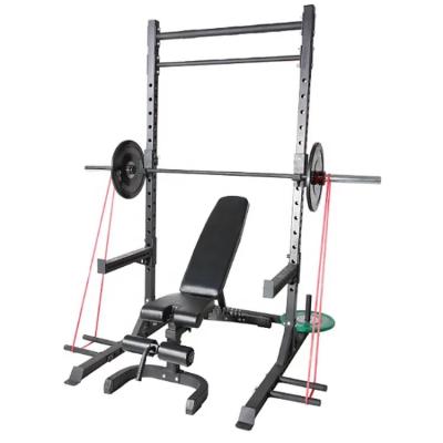 China Luxuey Commercial Exercise Equipment Pull Up Rack Exercise Rack Squat Rack Bench Bend Up Weight Rack Power Rack Home Gym Fitness for sale