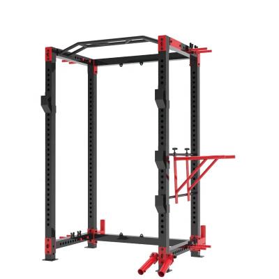 China Commercial Luxury Power Rack Fitness Rack Power Training Equipment Gym Equipment Exercise Cage Bench Squat Stands for sale