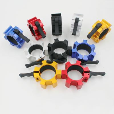 China Wholesale High Quality Customized Non Slip Factory Pro Fitness Barbell Clips Collar 2