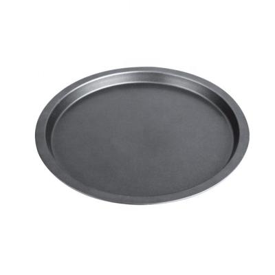 China OK BK-D2023 Stainless Steel 0.35mm Home Use China 35x2cm Home Use Popular Non-Stick Pizza Pan Viable Round for sale