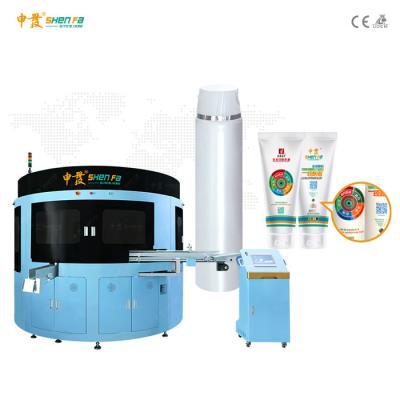 China Auto Hot Stamping Varnish Machine 1-5 Color Servo Screen Printing For Soft Tube zu verkaufen