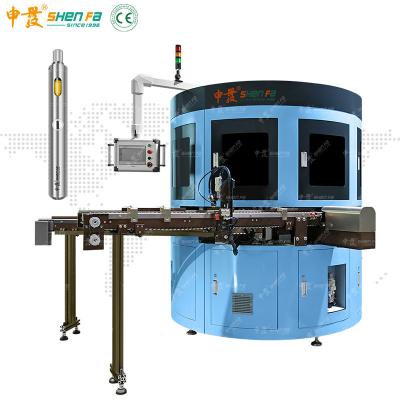 China Metal E Vape Tubes Auto Servo Screen Printing Machine With UV Dryer à venda