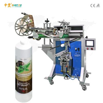 China Selbstrohr-Flaschen-Etikettiermaschine AC220V 50Hz halb zu verkaufen