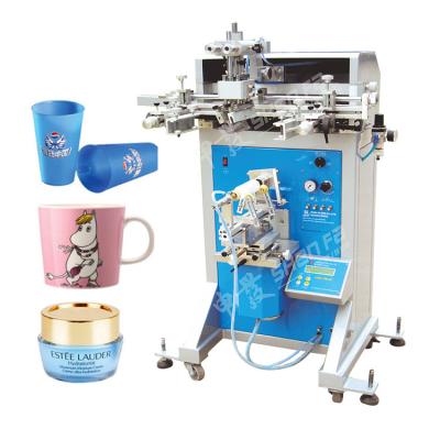 China 36pcs/Min Semi Automatic Screen Printer para copos de papel plásticos da caneca à venda