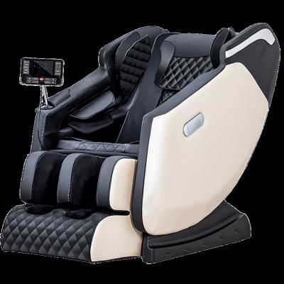 China Luxury Professional 4D Tilting Shiatsu L Shape Full Weight Weightless Body Massage Chair for sale