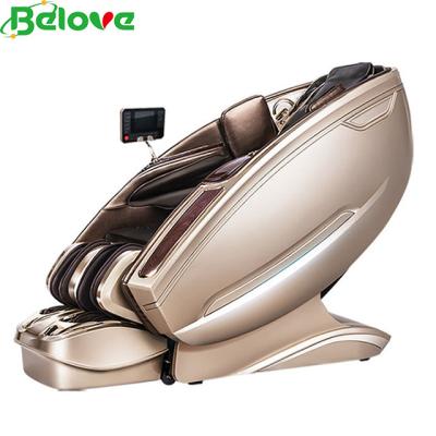 China Belove 4D 8D SL Track 4D Luxury Heat Control Lift Up Massage Chair Full Body For Office Salon for sale