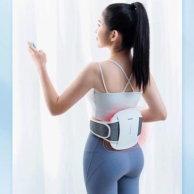 China Factory Wholesale 3 Modes Beautiful Waist Electric Trimmer Slimming To Promote Digestion Waist Massager Vibrating Infrared Heating Belt for sale