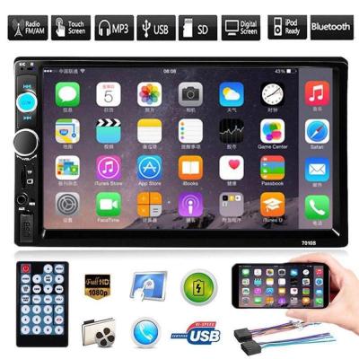 China Cheapest Price Car Stereo 7010b Stereo With Apple / Android Mirror Link BT FM for sale