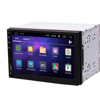 China Dual Core 2GB 16GB 1024*600 Dual Core 2GB 16GB 1024*600 Din Stereo Android 7' Capacitive Touch Screen Car Stereo GPS Autoradio In Dash Head Unit for sale