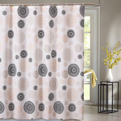 China PVC Sustainable Clear Shower Curtain Transparent Shower for sale