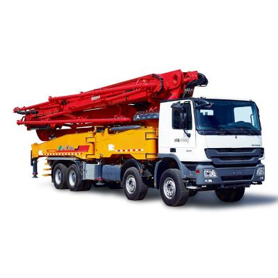 China Building Material Stores Hot Selling 37 M Hydraulic Boom Truck Mounted Concrete Pump HB37A for sale