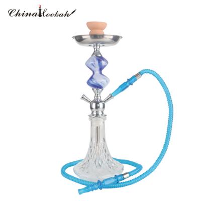 China Current Unique Art Shisha Iron Smoking Cutter And Glass Shisha for sale