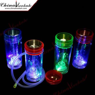 China New arrival cheap designer acrylic led shisha smoking cup for sale