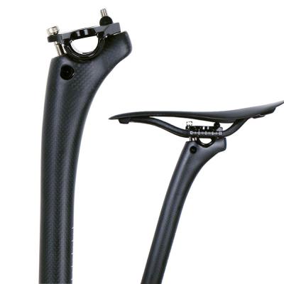 China MTB Carbon Seat Post 3K Mountain Bicycle Seatpost Matte 27.2 30.8 31.6mm JSPSP01 for sale