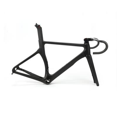 China Road Bikes All Cable Carbon Frame Bicycle Road BB86*46 Inner Carbon Racing Bike Framesets for sale