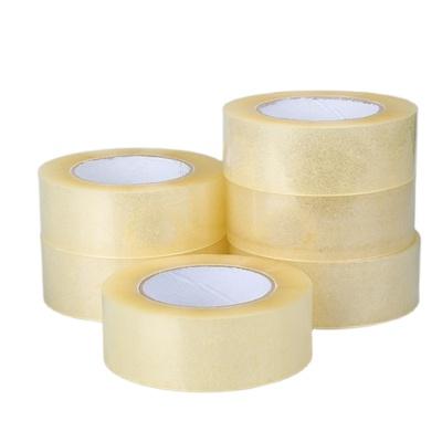 China 48mm x 60m Thick Self Adhesive Packing Tape Waterproof Transparent Tape 45mic Bopp for sale