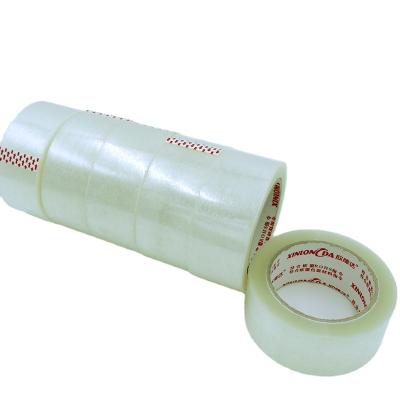 China 48mm x 80m BOPP Hardware and Cardboard Sealing Tape Waterproof Strong Adhesive Transparent Adhesive Tape for sale