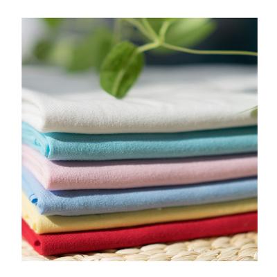 China Organic wholesale cotton fabric knitting interlock for kids for sale