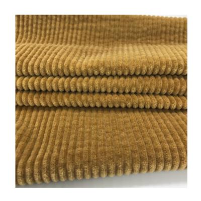 China Wholesale Polyester Knitted Fabric Corduroy Shrink-Resistant for sale