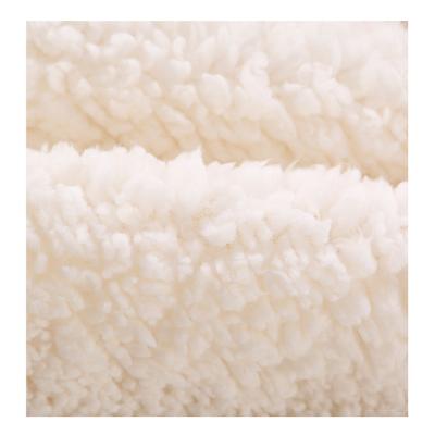 China Wholesale Sherpa Fleece Fabric Shrink-Resistant Sherpa Pile Fabric for sale