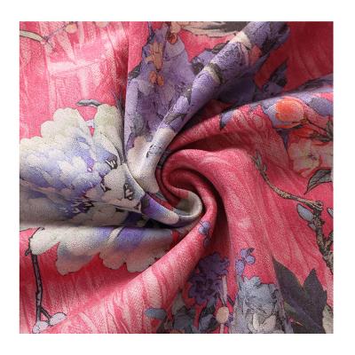 China Wholesale Shrink-Resistant Heavy Stretch Print Scuba Suede Fabric for sale