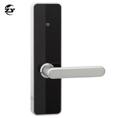 China The best promotional aluminum alloy sale price! Aluminum Alloy RF Card Swipe Electronic Smart Door Lock For Hotel With Free System for sale