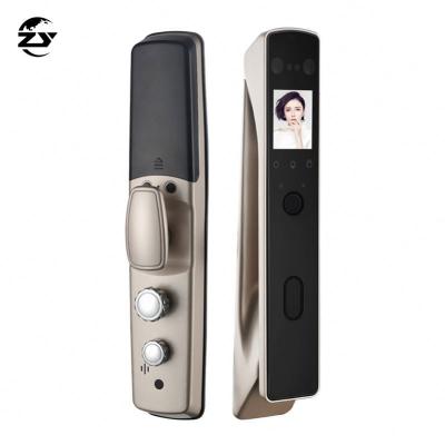 China No Touch China Cheaply Wholesale Security Outdoor Fingerprint Lock Camera Lock 3D Face Unlock Door Lock for sale