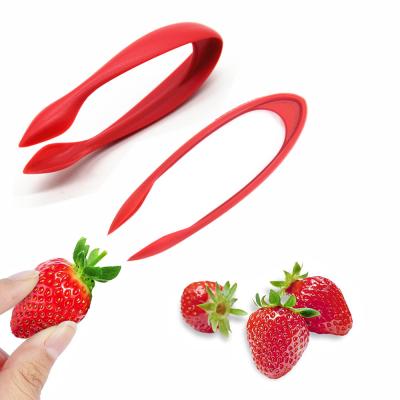 China Viable Portable Kitchen Tool Knife Fruit Vegetable Core Remover Strawberry Hullers Kitchen Instruments for sale