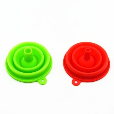 China Kitchen Collapsible Collapsible Funnel Silicone BHD Funnel For Water Bottle Liquid Transfer Food Grade for sale