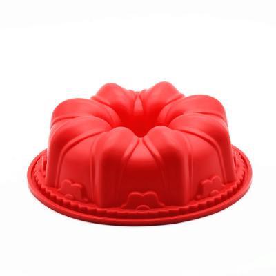 China 100% Food Grade Disposable Handmade Reusable Pastry Baking Tool Silicone Cake Mold for sale