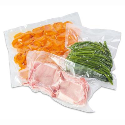 China Black Folding Compressed Resealable Vacuum Food Bags Vacuum Sealer Bags for sale