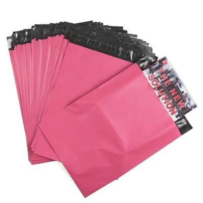 China Factory Cheap Price Biodegradable Matte Pink OEM Poly Mailer Bags 15x13cm Custom Printed for sale