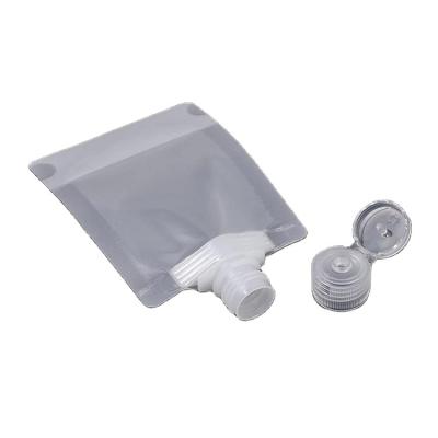 China Clear Spout Pockets Spout Pouch Eco Manual Moisture Proof Package Moisture Proof Filling For Beverage for sale