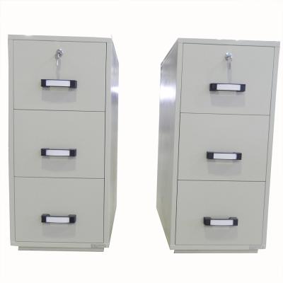 China China Manufacture Fire Resistant 4 Drawers Office Fire Resistant File Cabinets With Combination Lock for sale