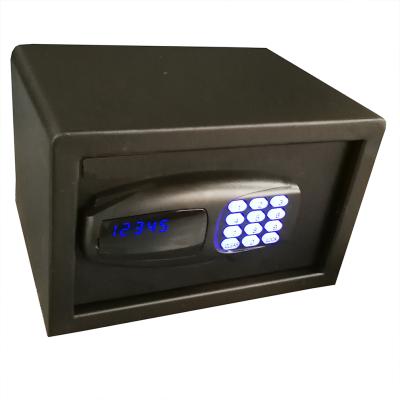 China New High Quality Enumerating Mini Size Security Hotel Safety Box With Backlit Keypad Backup And Override Key 180H*280W*200D MM for sale