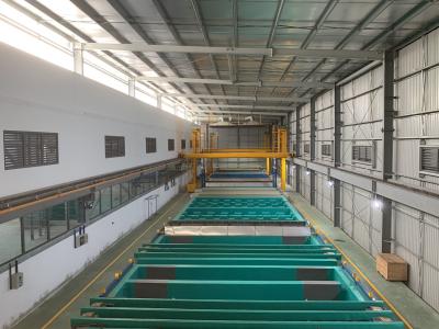 Chine mode d'opération automatique d'Anodizing Line Process de l'ingénieur 900T/Month à vendre