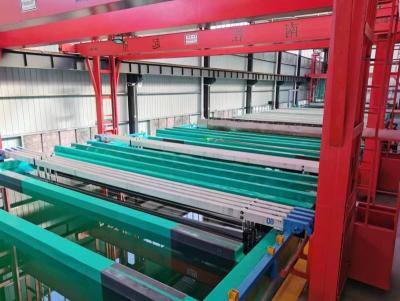 China 2000T/M Aluminum Anodizing Line For Metal Electroplating Surface Treatment for sale