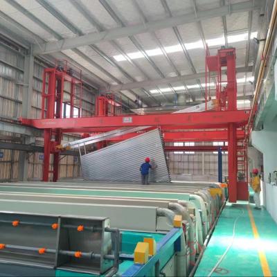 China MEIAL 900Ton/M Automatic Anodizing Line Process Operation Type for sale