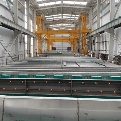 China Guizhou Tanks Inside Size 8000*width*3500  semi-automatic  Anodizing  Line for sale