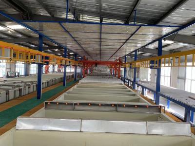 China Customized Sulfuric Acid Anodizing Production Line for Optimal Corrosion Resistance for sale