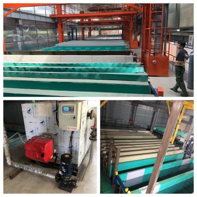 China Customized Anodizing Production Line for Aluminum Surface Treatment with Sulfuric Acid Electrolyte Output 900Ton/month for sale