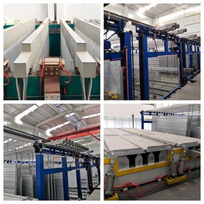 China Linha de produção de anodização de alumínio Automatização flexível Gestão abrangente à venda