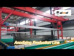 900t/m black clolur  aluminium profiles anodizing production line