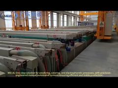 6061/6063 Alloy Aluminum Anodizing Equipment With Moderate Sealing Type