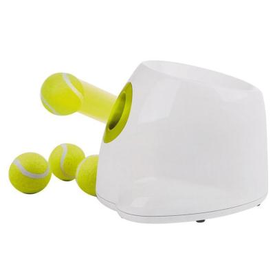 China Interactive Automatic Launching Ball Smart Toy Automatic Dog Ball Launcher Viable Pet Ball Launcher Tennis Launcher Puppy Pet for sale