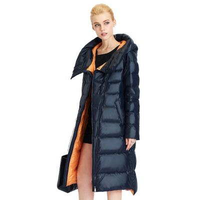 China MIEGOFCE Anti-wrinkle fashion coat jacket women's parkas winter women new bio down parka coat warm hooded waist quality padded long coat for sale