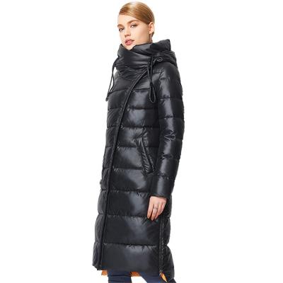 China MIEGOFCE Anti-Wrinkle Sale Women Breathable QUICK DRY Durable Anti-Shrink Windproof Quilted Warm Winter Quilted Jackets For Ladies Padded Windproof Bubble Jacket OEM Along Black Waterproof Parka coat for sale