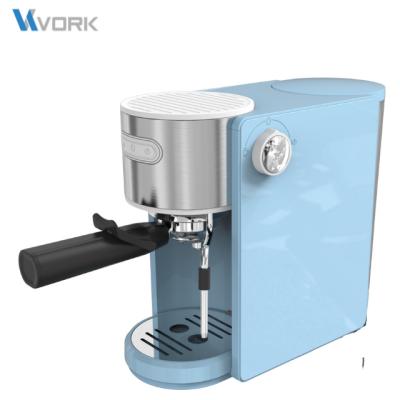 China 2021 New Design Hotel Products Espresso Coffee Maker 20bar ULKA 15 Bar Pump For Household Hotel Commerical Used for sale