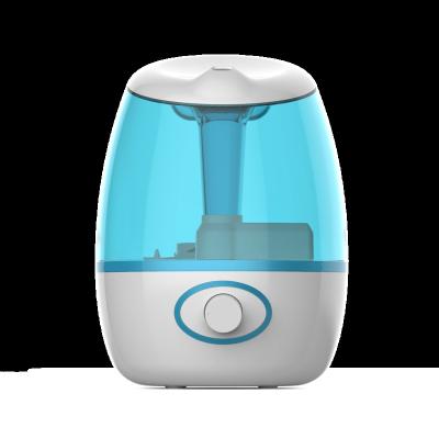 China 2022 New Design Hotel Humidifier In Ultrasonic Cool Mist Button Control for sale